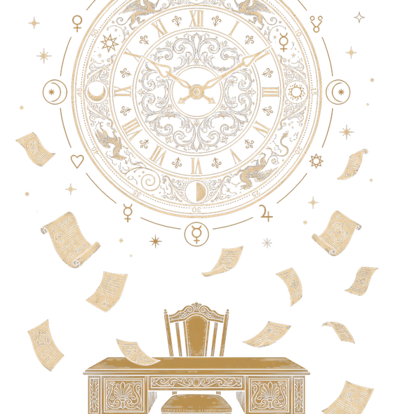 Engraved illustration: The Exam