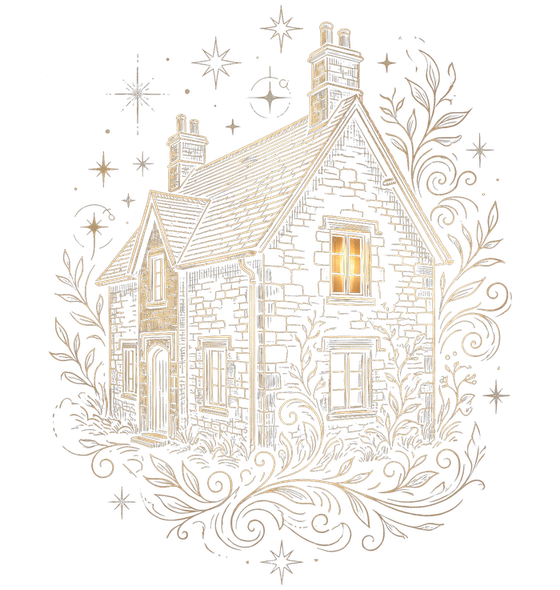 Engraved illustration: The Old House